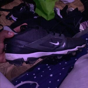 Nike Black Football Cleats